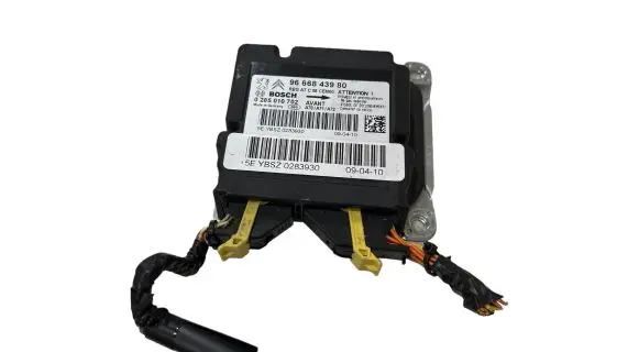 Peugeot 207 Airbag control unit/module 9666843980 0285010702 YBSZ0283930