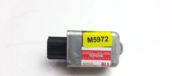 Airbag deployment crash/impact sensor