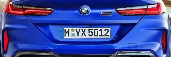 BMW M8 F91 F92 G14 G15 Rear tail light reflector 8089520