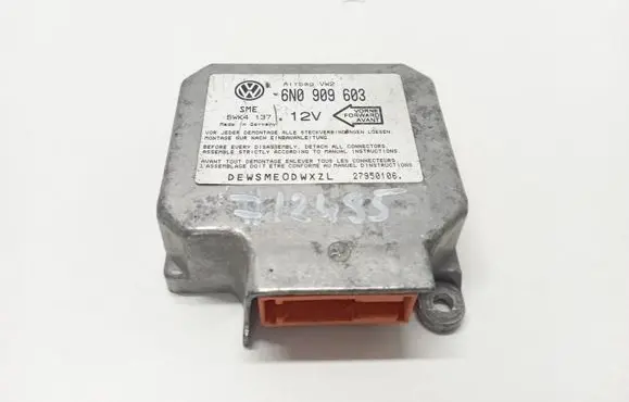 Volkswagen Sharan Airbag control unit/module 6N0909603 5WK4137 27950106