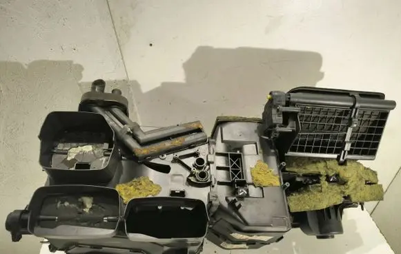 Volkswagen Sharan Interior heater climate box assembly 7M3820005J YM2H19B555BE
