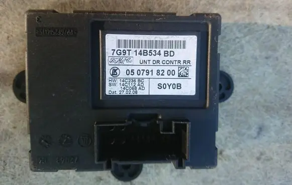 Jaguar XF X250 Other control units/modules 7G9T14B534BD 0507918200 14C236BC