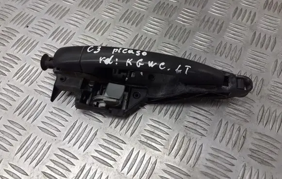 Citroen C3 Picasso Rear door interior handle 9672961180