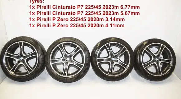 BMW 2 F46 R18 alloy rim 6855092 36116855092