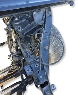 BMW X5 E70 Engine bonnet/hood lock release cable 