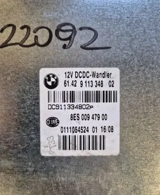 BMW 1 E81 E87 Other control units/modules 9113348 8ES00947900 0111054524