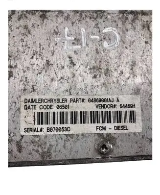 Chrysler Voyager Engine control unit/module 04869001AJ