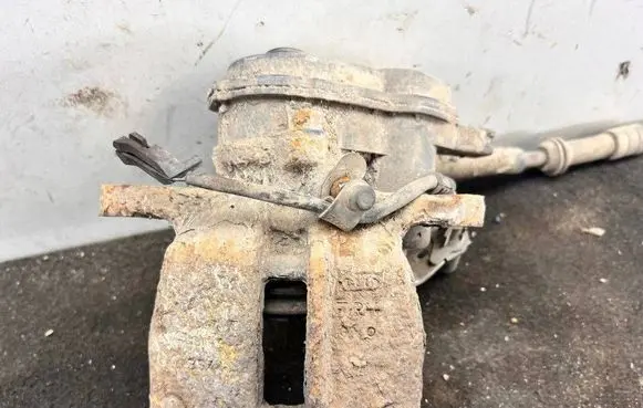 Audi A6 S6 C7 4G Rear brake caliper 4G0615403