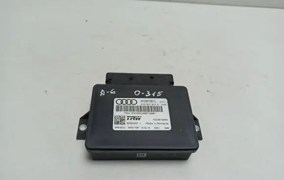 Audi A6 S6 C7 4G Hand brake control module 4H0907801L 4H0907801A