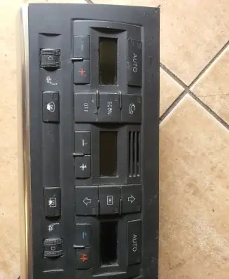 Audi A4 S4 B6 8E 8H Climate control unit 8E0820043J 0844027