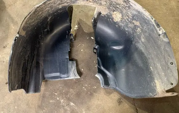 Volvo XC70 Front wheel arch liner splash guards 30678550