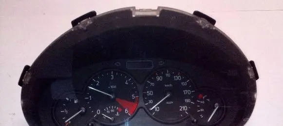 Peugeot 206 Speedometer (instrument cluster) 9648095080
