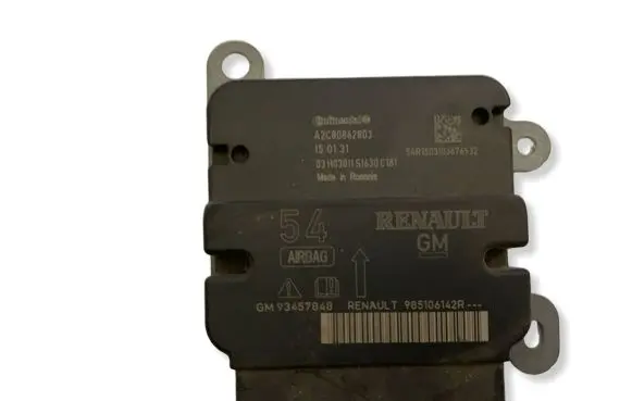 Renault Trafic III (X82) Airbag control unit/module 985106142R 93457848 A2C80862803
