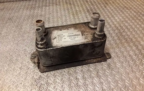 Engine oil radiator