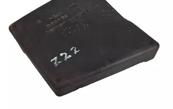 Front bumper foam support bar
