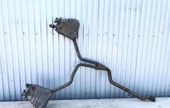 Audi A6 S6 C7 4G Rear muffler/silencer tail pipe 