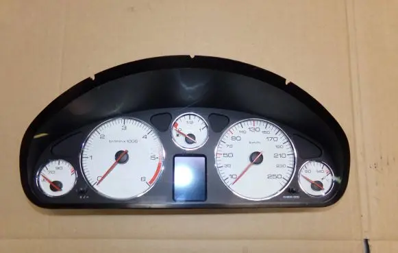 Peugeot 407 Speedometer (instrument cluster) 9651855380