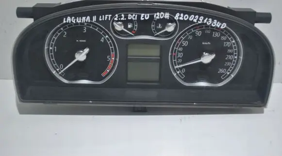 Renault Laguna II Speedometer (instrument cluster) 8200291334