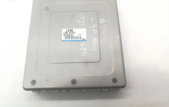 Mazda 6 Engine control unit/module L34618881C E6T50678H