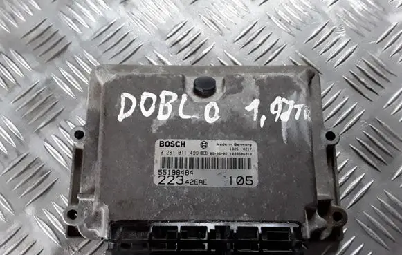 Fiat Doblo Engine control unit/module 0281011499 55198484 1039S06913