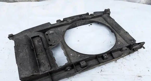 Peugeot 307 Radiator cooling fan shroud 9641712280