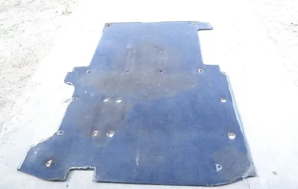 Volkswagen Transporter - Caravelle T4 Rear floor carpet liner 7D1863731F