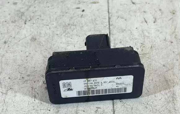 ESP acceleration yaw rate sensor