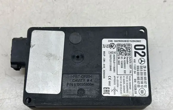 Mercedes-Benz E W212 Blind spot module A0009058702 A0009026613 A0009056700