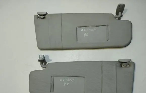 Skoda Octavia Mk2 (1Z) Sun visor 1Z0857551QN 1Z0857552QN