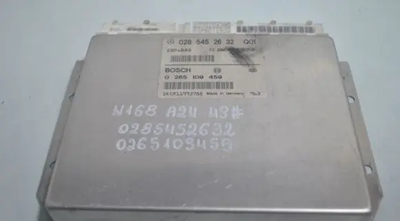 Mercedes-Benz A W168 ESP (stability system) control unit 0285452632