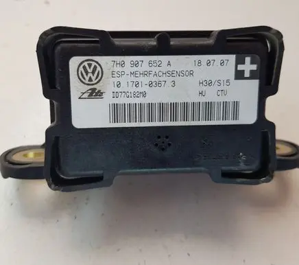 Volkswagen Touran I ESP acceleration yaw rate sensor 7H0907652A