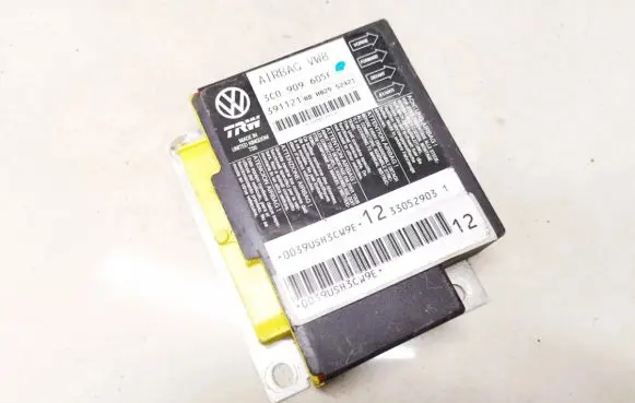 Volkswagen PASSAT B6 Airbag control unit/module 3C0909605F 25LC640