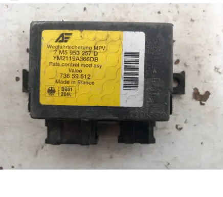 Ford Galaxy Immobilizer control unit/module 7M5953257D YM2119A366DB 73659512