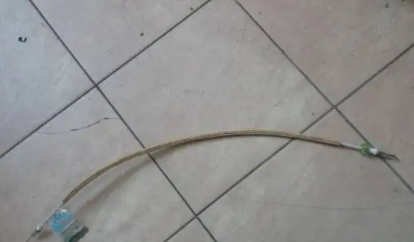 Rear door cable line