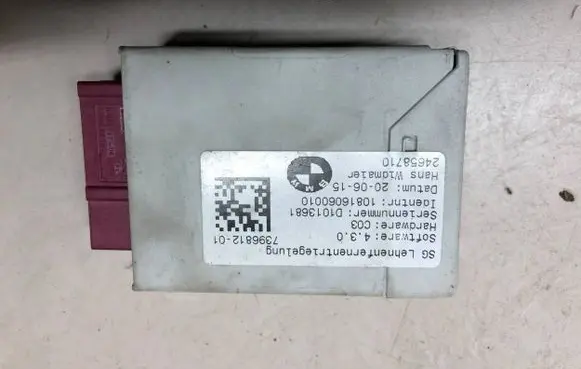 BMW X1 F48 F49 Seat control module 7396812 24658710 D1013681