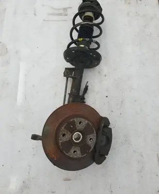 Fiat 500 Front shock absorber with coil spring 50709080 GP27428