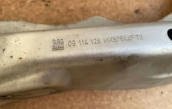 Opel Corsa C Side radiator support slam panel 09114128