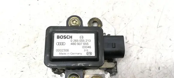 Audi A6 S6 C5 4B ESP acceleration yaw rate sensor 0265005213 4B0907655 0002306