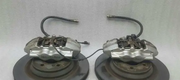 Mercedes-Benz SL R230 Brake discs and calipers set A2304230812 A0044233798