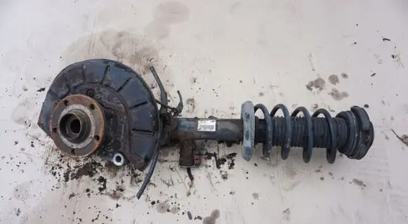Volkswagen PASSAT CC Front wheel hub spindle knuckle