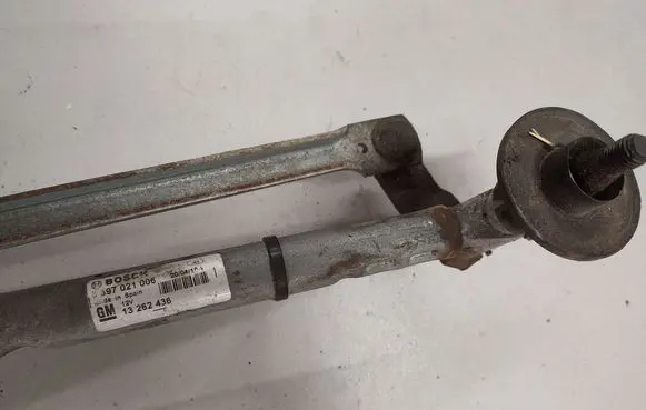 Opel Astra H Front wiper linkage and motor 1397220624