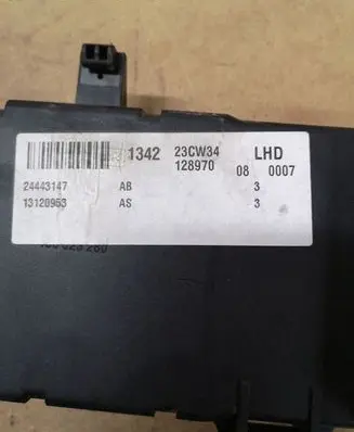 Opel Signum Comfort/convenience module 13120953 24443147 1342