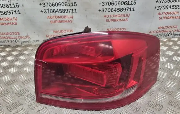 Audi A3 S3 8P Rear/tail lights 8P3945096