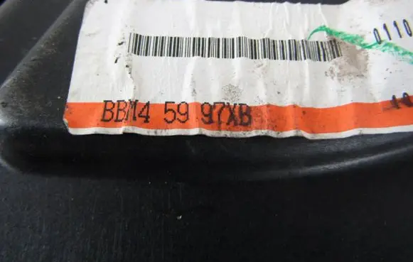 Mazda 3 II Front window lifting mechanism without motor BBM45997XB