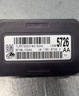 Opel Astra J ESP acceleration yaw rate sensor 5726AA