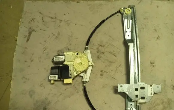 Citroen C4 I Front door window regulator with motor 9657133680 965494100 9681575780