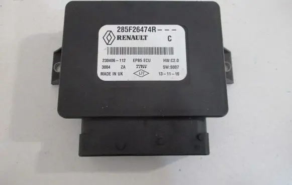 Renault Talisman Rear brake EMF control unit/module 285F26474R