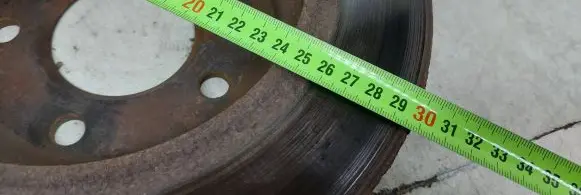 BMW 5 E39 Rear brake disc