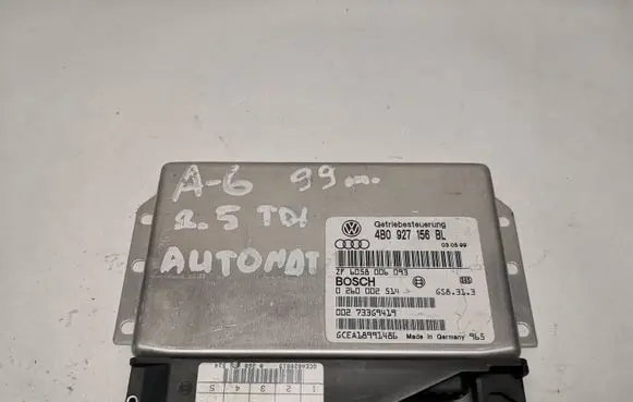 Audi A6 S6 C5 4B Gearbox control unit/module 4B0927156BL 0260002514 6058006093