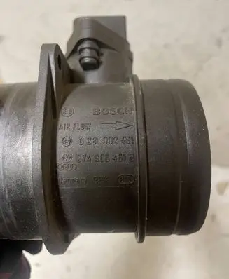 Volkswagen Eos Mass air flow meter 074906461B 0281002461